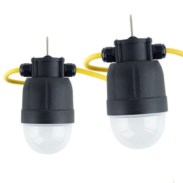 ELSPRO Kuppelleuchte NX PERFEKT, Leistung: 12 W, Eingang: 5 m Leitung mit Stecker, Ausgang: 0,5 m Leitung mit Kupplung, Spannung: 42 V, NXA4212/5