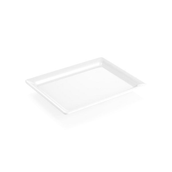 WAS GN Tablett 1/2 DAY & NIGHT, weiß, Melamin, 6705012