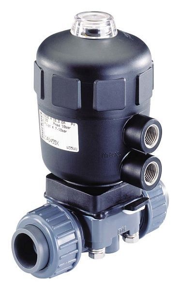 Bürkert 2/2-Wege-Kolbensteuer-Membranventil, Typ 2030-A-2-15,0-EA-PP-SS25-C-E, 141454