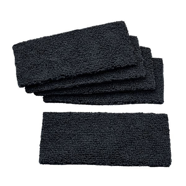 sigel Ersatzpad für Holz-Board-Eraser - Mikrofaser mit Klett, schwarz, Stück, BA121