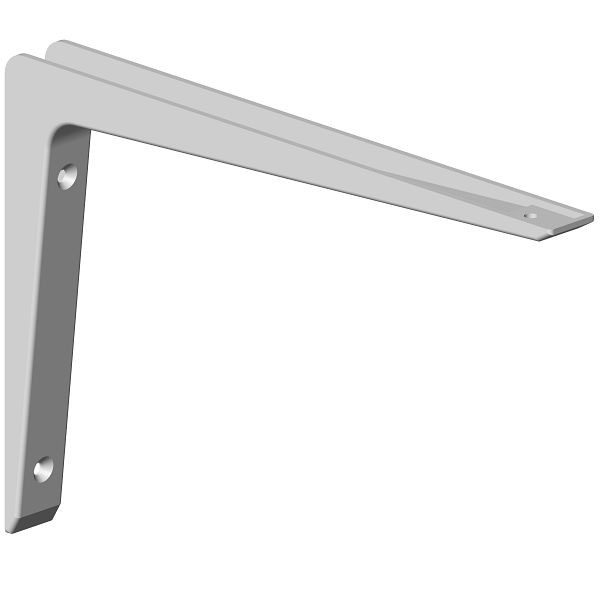 Element System ALUKONSOLE, BEA, 150 mm, WEISS ALU, VE: 10 Stück, 10943-00020