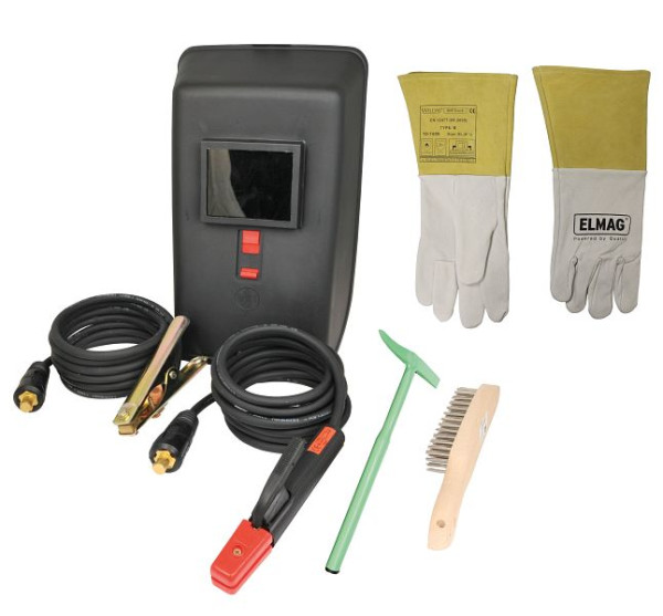 ELMAG Schweißplatzausrüstung 35 mm², 3+4 m, 35/50, GI-Kabel H01N2-D, 55296