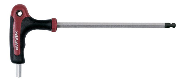 Kraftwerk Kugelkopf-T-Griff-Schraubendreher für Innensechskantschrauben 12 mm, 3636-12