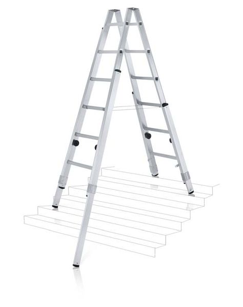 Zarges Varioflex B Lm Stehleiter 2 X 8 Sprossen 41938 Gunstig