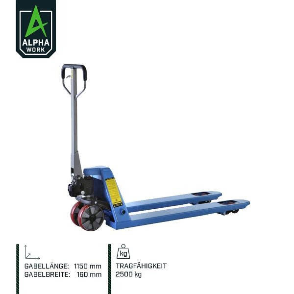 Alpha Work Hubwagen, 2500 kg Tragkraft, 07581
