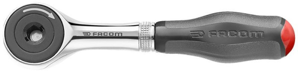 Facom 360° Umschaltknarre für 1/4" Bits mit Drehgriff, R.PE360
