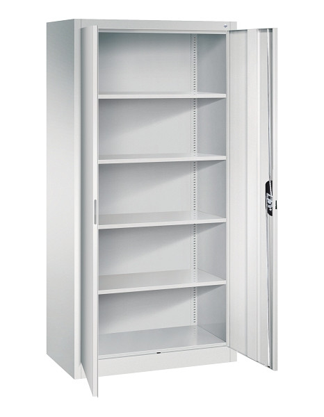 C+P Büroschrank Acurado, H1950xB930xT500mm, 7035/7035, 9280-000 S11137