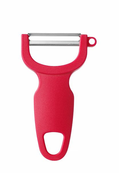 Hendi horizontaler Universalschäler, rot, gebogen, 841518