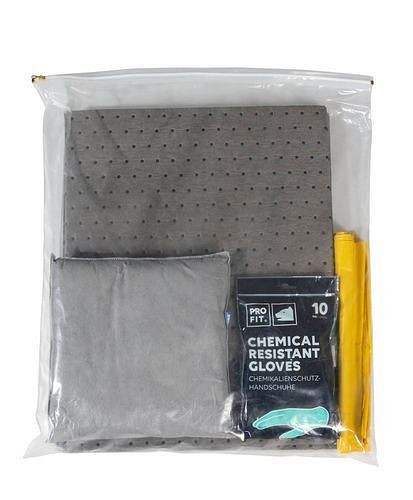 DENSORB Bindemittel-Notfall-Set im Tragebeutel mit Matten und Kissen, Universal, 282156
