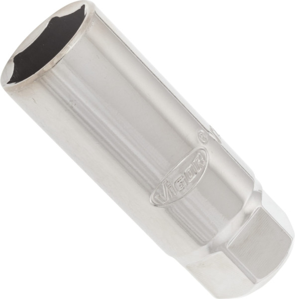 VIGOR Zündkerzen-Einsatz, Vierkant hohl 10 mm (3/8 Zoll), Außen-Sechskant Profil, 18 mm, V2613N