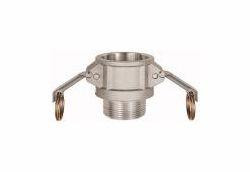 Riegler Kamlok-Schnellkupplungsdose mit Außengewinde, Typ B, 108037