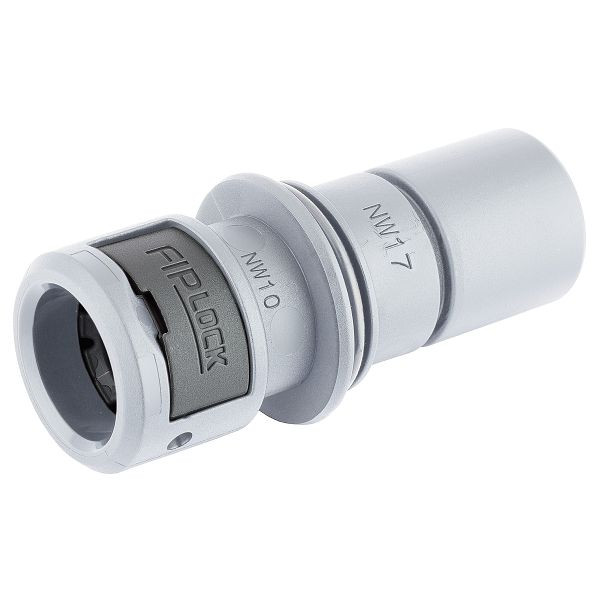 LAPP Schlauchverschraubung FIPLOCK ONE-R 10-7, grau, VE: 10 Stück, 61805007