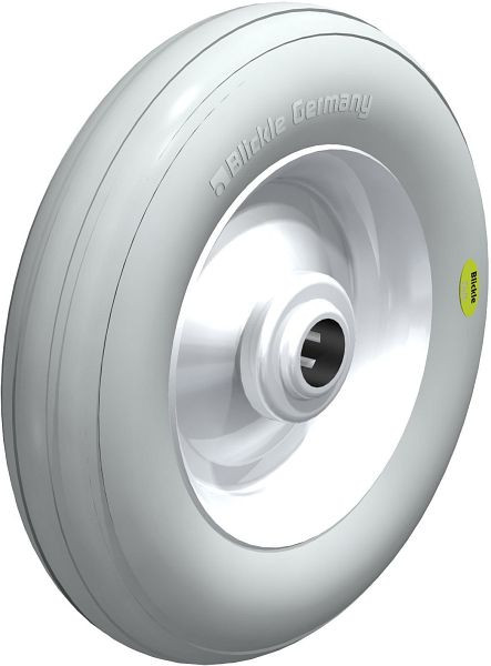 Blickle VW 202/20R-SG Rad aus Weichgummi, Grau, 565044