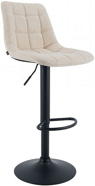 CLP Barhocker Mapun Stoff, creme, 327291, 4255716375003