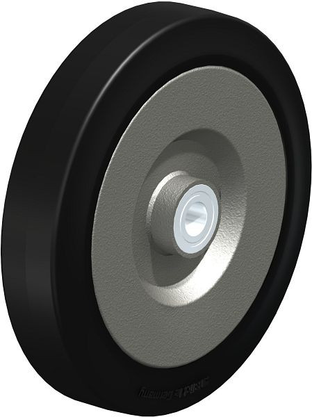 Blickle SE 360/30K-Z Rad aus Elastik-Vollgummi, Schwarz, 3509