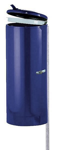 Rußsammler Mit Deckel - Geruchsdichter Aschenbecher Edelstahl Lila