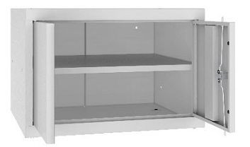 Eurobox Aufsatz für Geräteschrank/Putzmittelschrank, 1 Fachboden, 400 x 800 x 500 mm, 0991-000086