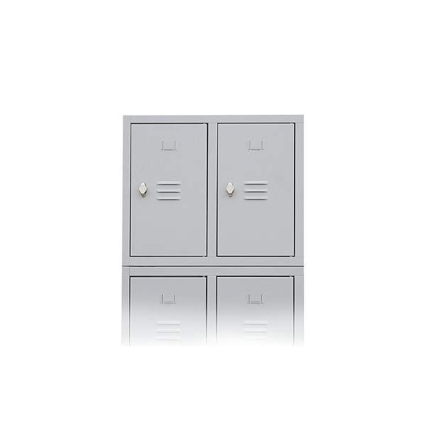 Lüllmann Aufsatzschrank, 500 x 800 x 500 mm, lichtgrau, 524680