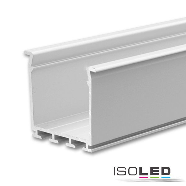 ISOLED LED Einbauprofil WING20 Miniflansch gerade, eloxiert Länge: 200cm, 112336