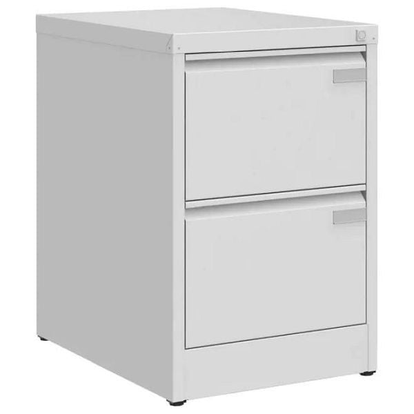 Eurobox Aktenschrank A4, 2 Reihen, Aktenschrank + Hängeregistatur in 1 Reihe, 0611-050102