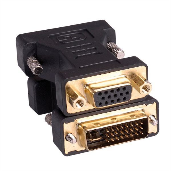 ROLINE DVI-VGA Adapter, DVI ST / VGA BU, 12.03.3105