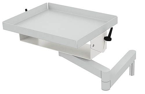 Bedrunka+Hirth Schwenkarm mit neigbarer Ablage, Maße in mm (BxTxH): 450 x 350 x 40, 07.98.13