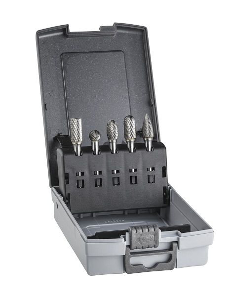 HiKOKI 6 mm HM-Fräser-Set 5-tlg., allgemeine Anwendungen, 780788