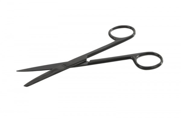 Bochem Verbandschere, rostfrei, Carbon beschichtet, L=145mm, spitz-stumpf, 4400