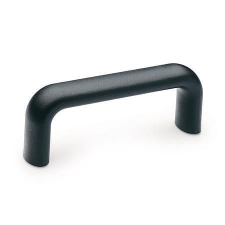 Ganter Bügelgriffe, Kunststoff, temperaturbeständig bis 200 °C (GN 725-117-M8-HT), VE: 5 Stück, 725-117-M8-HT