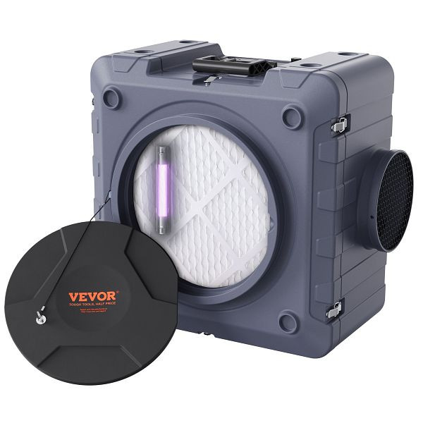 VEVOR Luftreiniger mit 3-stufiger stapelbarer Negativluftmaschine mit 800 CFM, KQXDQJ3800CFMYP0KV2
