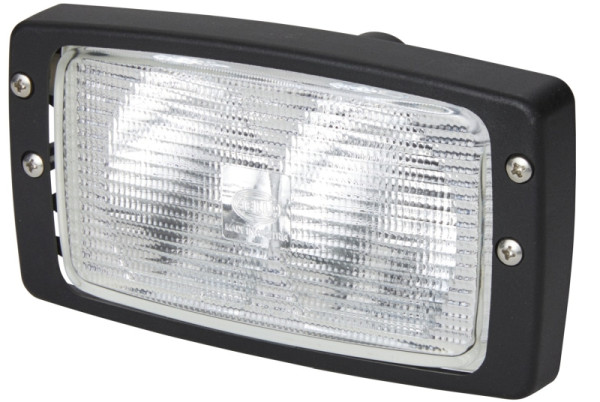 HELLA Halogen-Arbeitsscheinwerfer, Double-Beam, 12/24V, 2300lm, Einbau, 2-Punkt Befestigung, Nahfeldausleuchtung, 250mm, offene Kabelenden, 1GB 996 080-031
