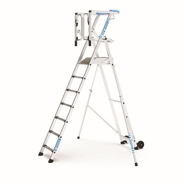 ZARGES ZAP Safemaster Max S -Plattformleiter 7 Stufen, 41444