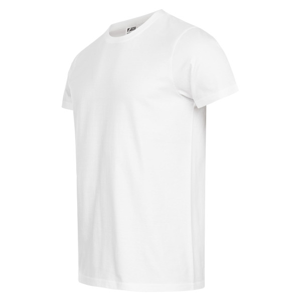 NITRAS MOTION TEX LIGHT, T-Shirt, vorgewaschen, Rundhals, ohne Seitennaht, Größe: 5XL, Farbe: weiß, VE: 100 Stück, 7004-1100-5XL