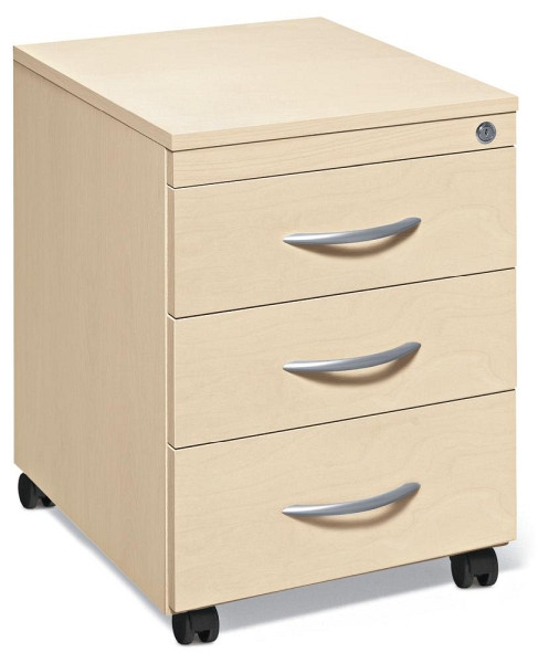 Deskin Rollcontainer MULTI M, Ahorndekor, B 410 x H 585 x T 460 mm, 257968