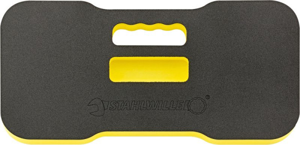 STAHLWILLE Kniematte, Länge 490mm Breite 245mm Höhe 30mm Anthrazit/gelb, 83822520