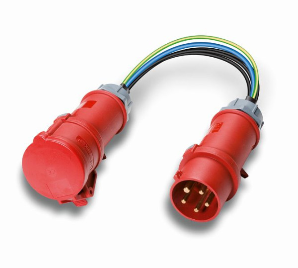 Benning Messadapter 16 A CEE-CEE, 3-phasige Verbraucher, 5-polig, 044127