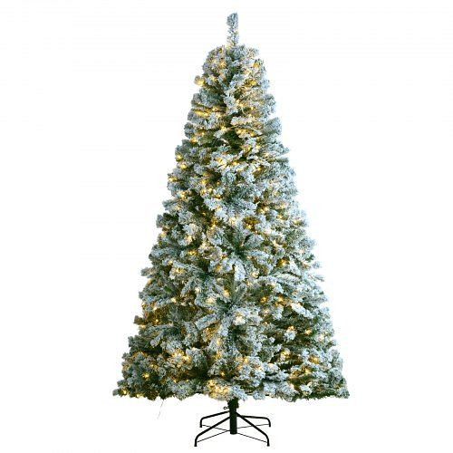 VEVOR Weihnachtsbaum künstlich Tannenbaum Christbaum mit 550 LEDs 1346 Spitze, RZSDSZRSDSDSMEDSNV2