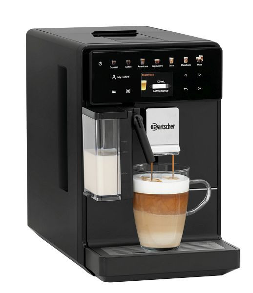 Bartscher Kaffeevollautomat Easy Slim 200, Milchbehälter abnehmbar, 190095