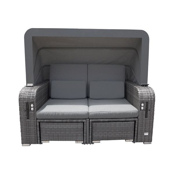 HOME DELUXE Strandkorb aus PE-Rattan HOLBY, 48685, 4058166239563