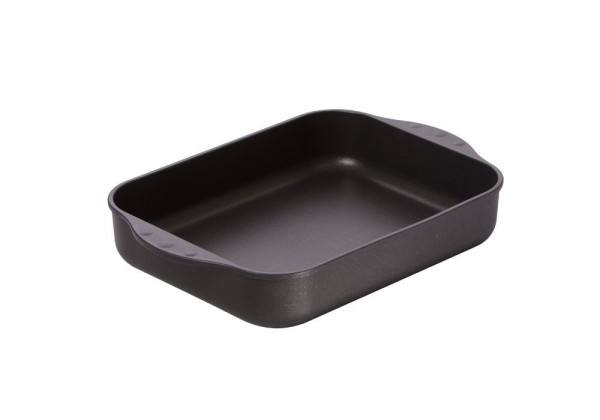 Eurolux Premium Bratreine inkl. Glasdeckel 32 x 25 cm, ca. 7 cm hoch, EU1005-3-SET