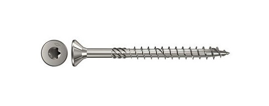 Fischer Power-Fast 5,0x80 Senkkopf A4 Teilgewinde TX, VE: 100 Stück, 40568