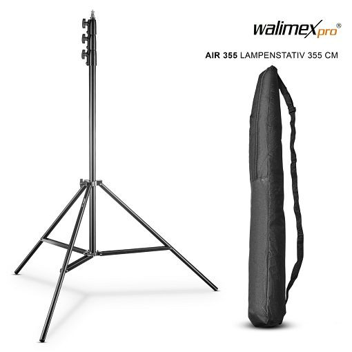 Walimex pro AIR 355 Lampenstativ 355 cm, 1017380, 4250234573801