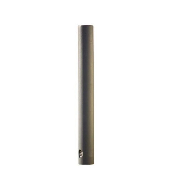 Stein HGS Stilpoller -Delion-, herausnehmbar mit 3p-Technologie, Dreikantverschluss mittig, inkl. Bodenhülse, RAL 3020 verkehrsrot, Pfosten: Ø 98 mm, 40076-02