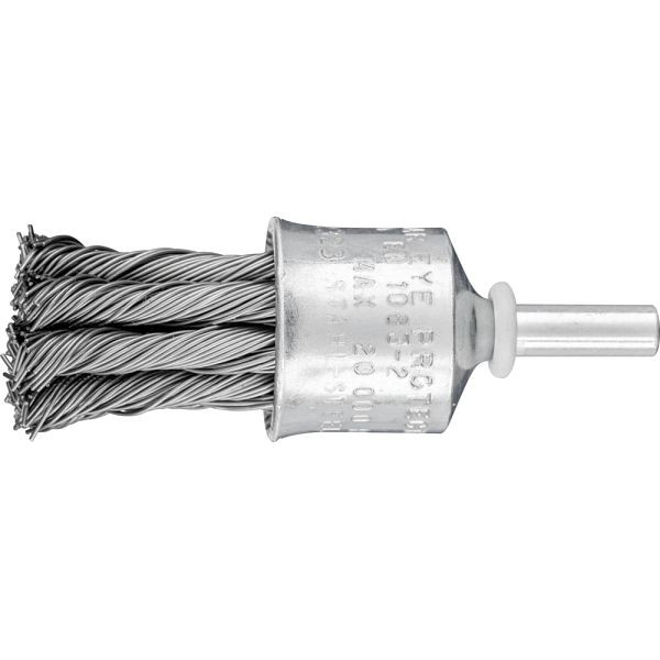 Pferd Pinselbürste mit Schaft, gezopft PBG 2323/6 ST 0,50, VE: 10 Stück, 43208031