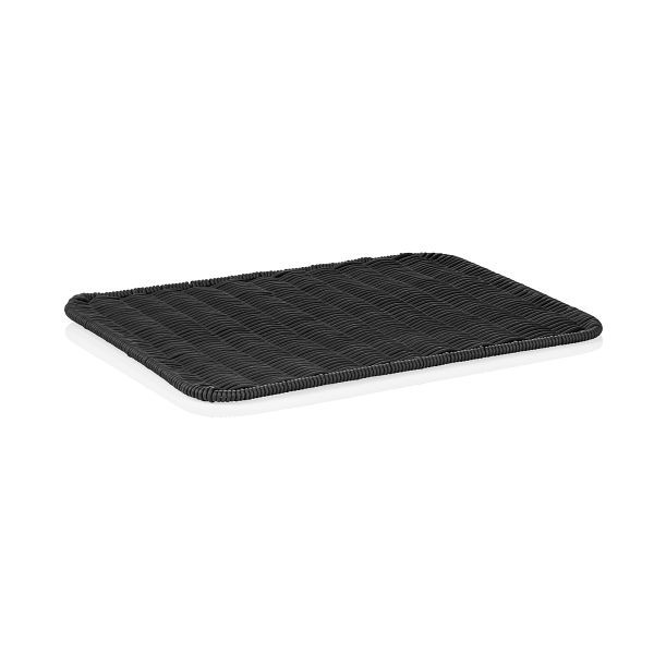 WAS Auslagetablett Systemkorb / Auslagetablett schwarz, 40 x 30 x 1 cm, 5090040
