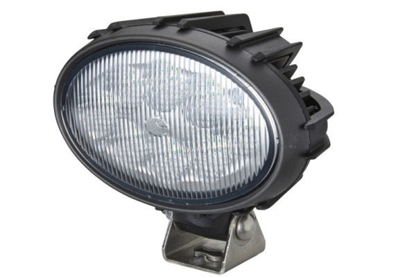 HELLA LED-Arbeitsscheinwerfer, Oval 100 Thermo Pro, 24/12V, 1700lm, Anbau, schwenkbarer Montagebügel, Nahfeldausleuchtung, Drehgelenkfuß, 1GA 996 661-501