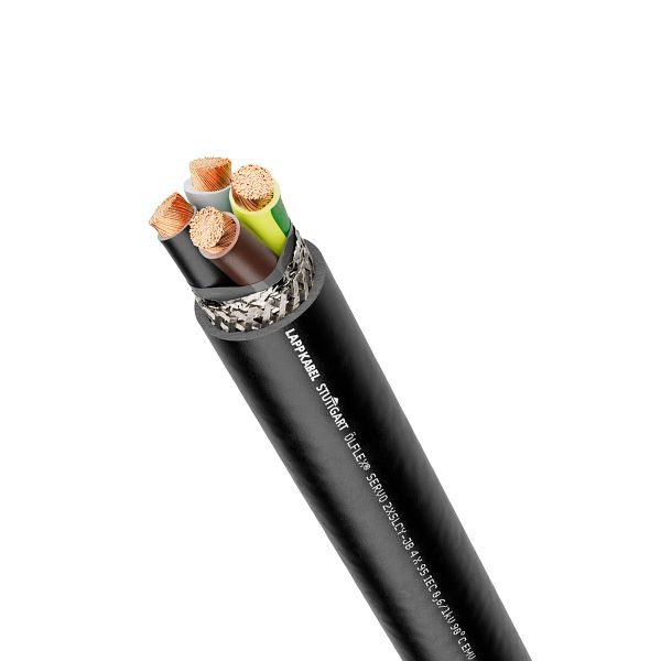 LAPP Motoranschlussleitung ÖLFLEX® SERVO 2XSLCY-JB 4G6, VE: 100 Meter, 1133603/100