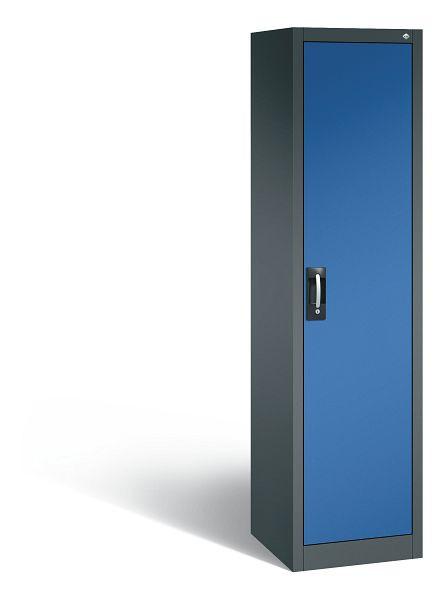 C+P Werkzeugschrank Acurado, H1950xB502xT500mm, Farbe: Anthrazitgrau / Enzianblau, Muldengriff, 8901-00 S10263