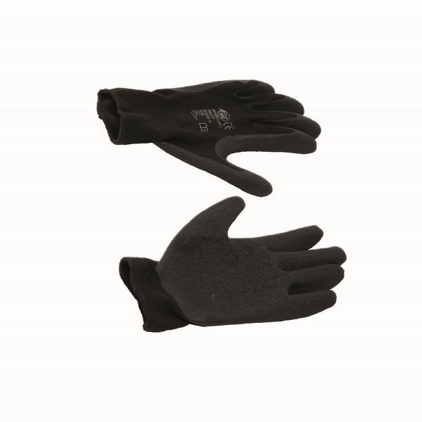 BRINKO Arbeitshandschuhe, Größe 9, latex-beschichtete Innenhandfläche, 3458/9