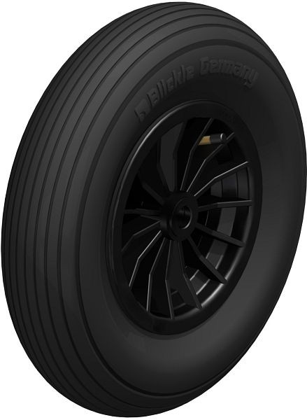 Blickle PK 400/20-75R Rad, Luftreifen, Schwarz, 40717